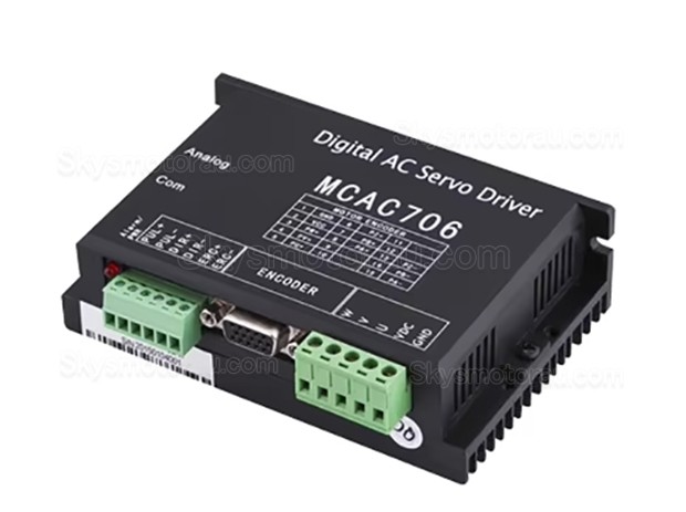 24V 60W &Phi;58mm DC Brush Servo Motor & Driver Kit 58JZS0630AS+MACA706 0.72N.m 3000RPM